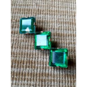 Art Deco Silver Brooch 