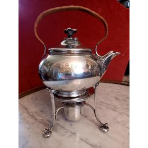 Small Samovar From The Cristofle Company, Napoleon III Era 