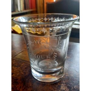 Circa 1800. Wedding Goblet 