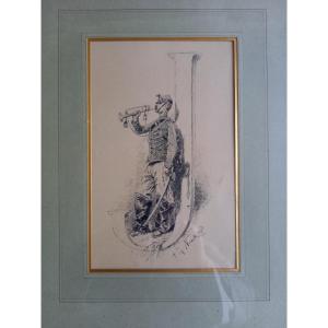 Alphonse De Neuville. 1876. The Reveille To The Bugle