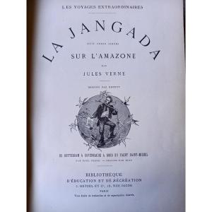 Jules Verne. Hertzel Editions. Jaganda. 800 Places On The Amazon 