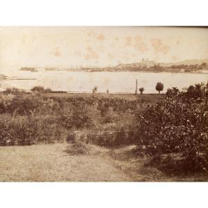 Photo Circa 1870, Antibes Bay
