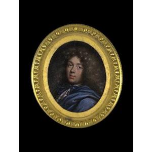 Portrait Of A Man In Miniature, 17th Century