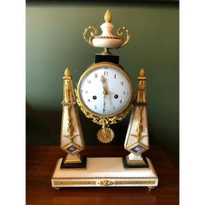 Elegant  Clock From The Directoire Period