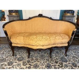 Rare Louis XV Period Sofa Attributed To P. Nogaret Or Canot 