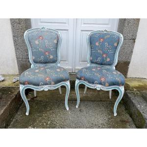 Pair Of Chairs By S Blanchard 