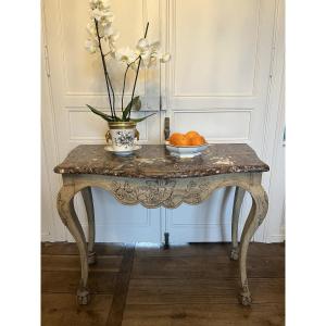 Regency Period Oak Console Table 