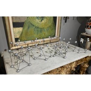 Series Of 8 Prisms Around 1960