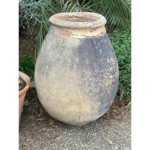 Large 18th Century Terracotta Biot Jar