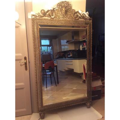 Bronze Ice Of The Napoleon III Period Attributed To Wildlife And Dolphin