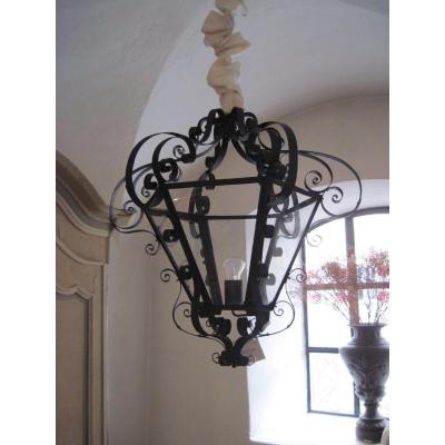 French Iron Latern 1940s