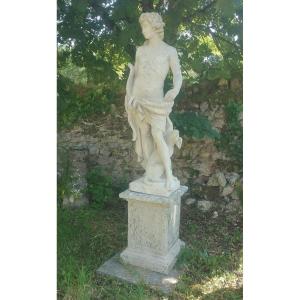 Stone Apollo Statue