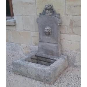 Natural Stone Wall Fountain