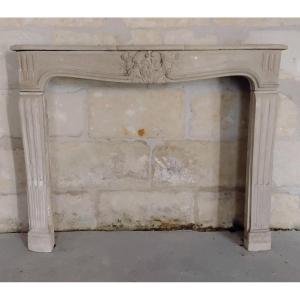 Cheminée En Pierre de Bourgogne blanche