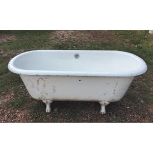 Enameled Cast Iron Bathtub 1900