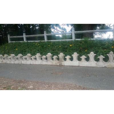 Natural Stone Frieze (30 M) Lily Flowers