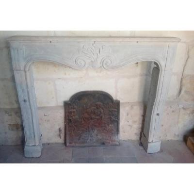 Louis XIV Style Fireplace