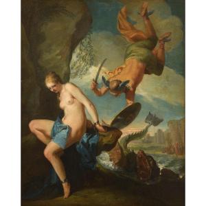 Carle Van Loo (nice 1705 – Paris 1765) - Perseus And Andromeda