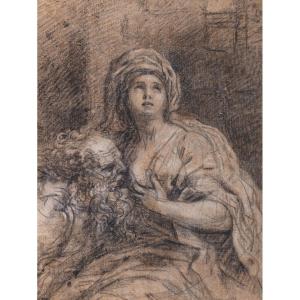 Michel Corneille The Younger (paris, 1642 – 1708) - Roman Charity (cimon And Péro)