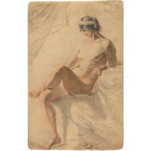 Entourage Of Johann Heinrich Füssli (1741 – 1825) - Nude Study