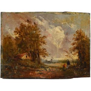 Circle Of John Constable (1776-1837) - Landscape