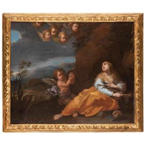 Nicolas Loir (paris, 1624 - 1679) - Saint Mary Magdalene, Penitent - Unpublished Painting