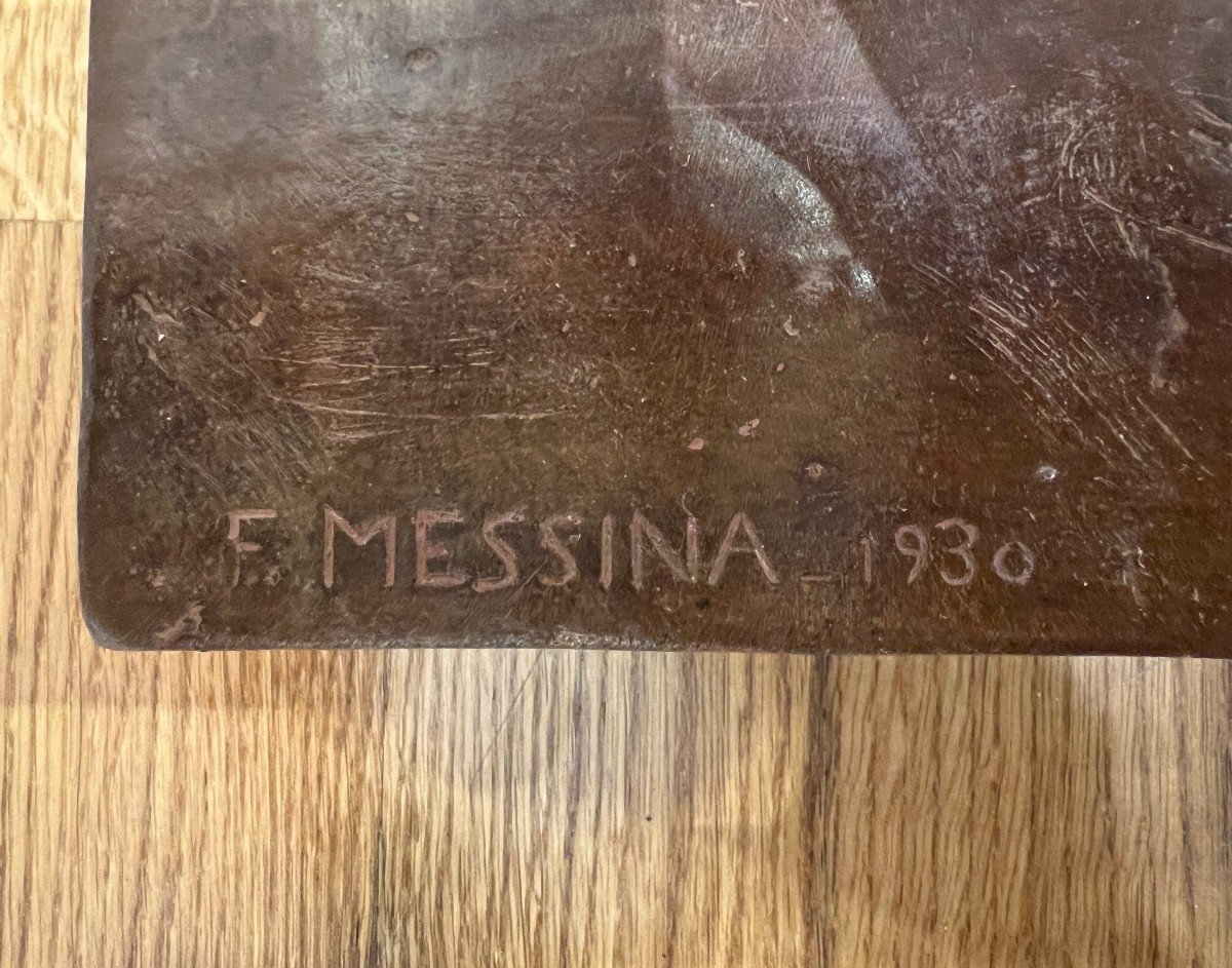 Francesco Messina (Linguaglossa 1900 – Milano 1995),  Pescatore (1930)-photo-3