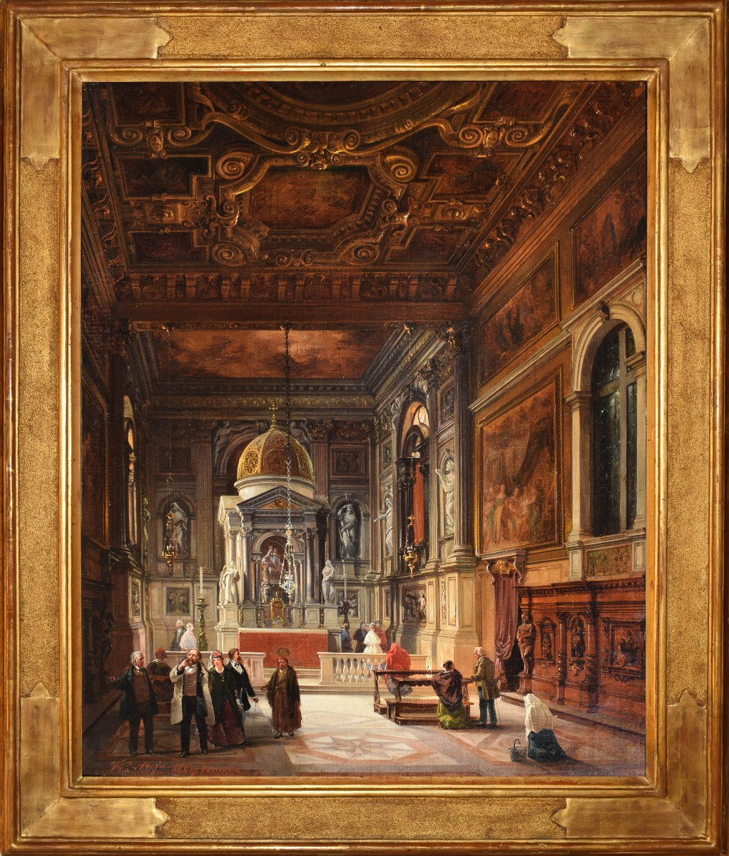 Federico Moja (Milano 1802 – Dolo 1885), Interno sacro-photo-2