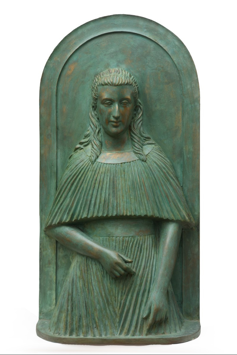 Quirino Ruggeri (Albacina di Fabriano 1883 – Roma 1955), Ritratto di Cecilia Barbieri(1940)