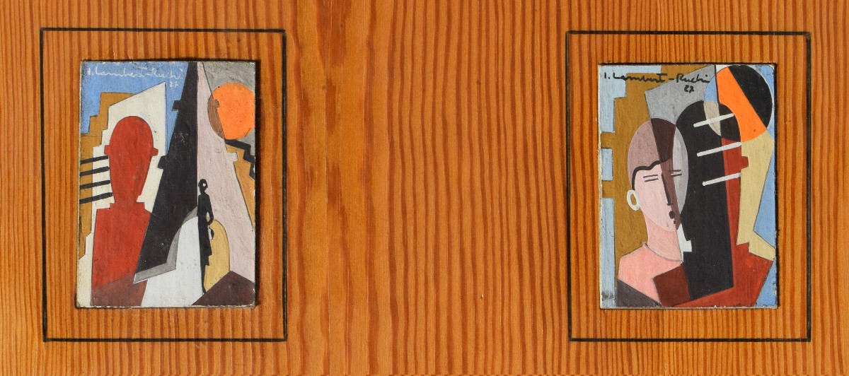 Jean Lambert Rucki (Cracovia 1888 – Parigi 1967), L’Attesa, Gli Amanti e l’Appuntamento-photo-3