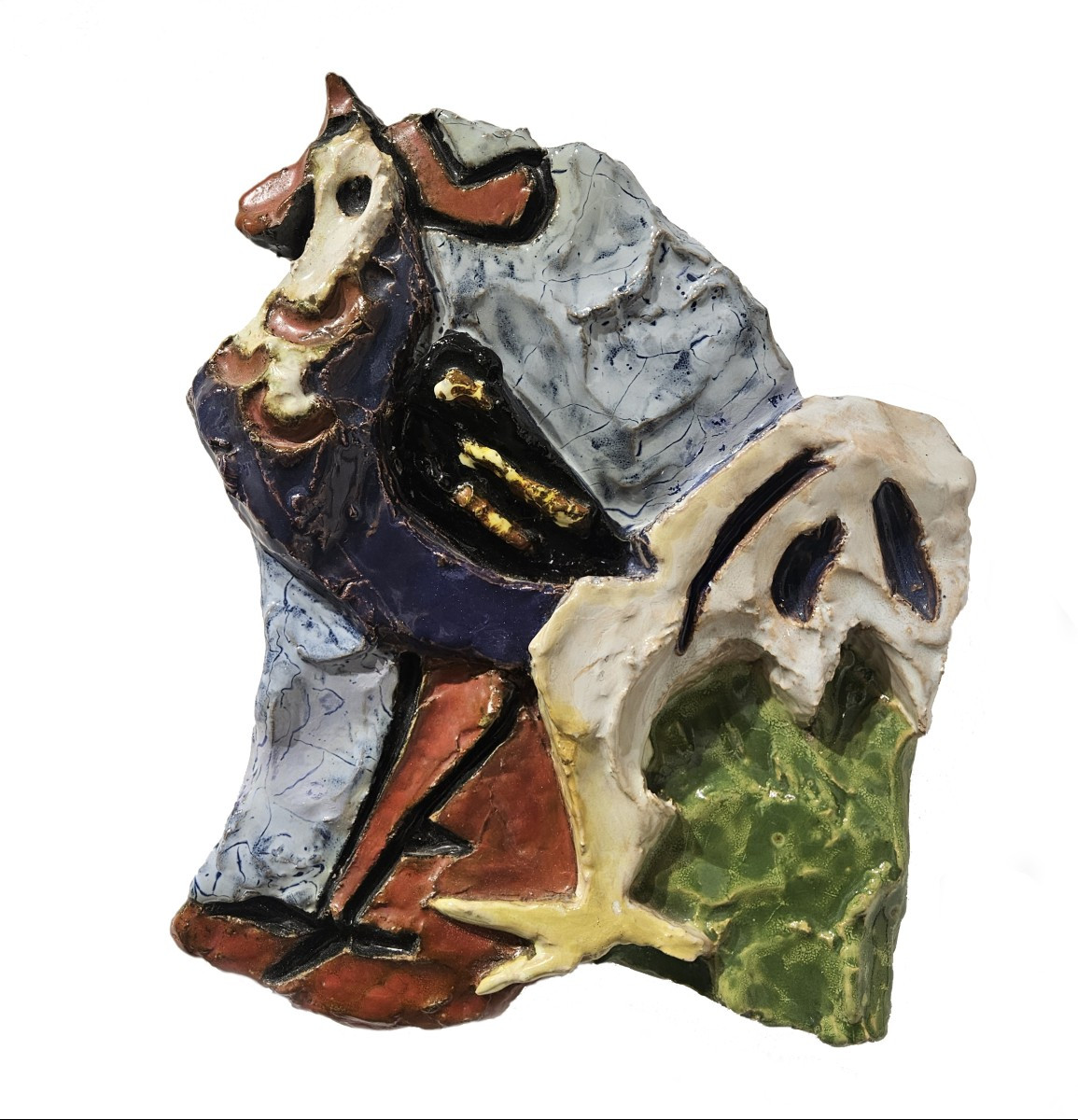 Leoncillo Leonardi (Spoleto 1915 – Roma 1968), Gallo