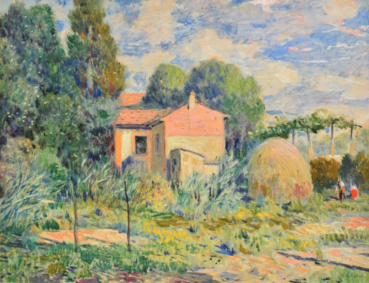 Galileo Chini (Firenze 1873 – 1956), Campagna della Versilia (1922 – 1928)