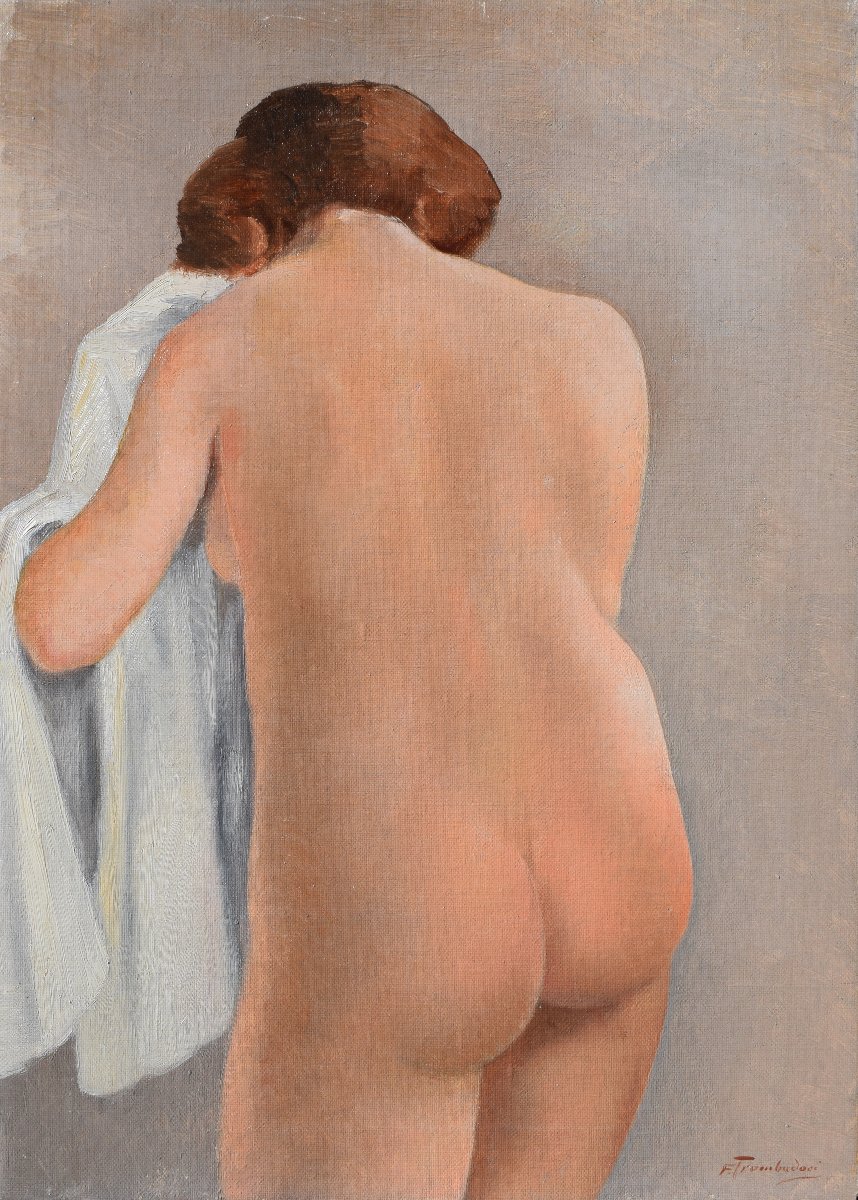 Francesco Trombadori (Siracusa 1886 – Roma 1961), Nudo