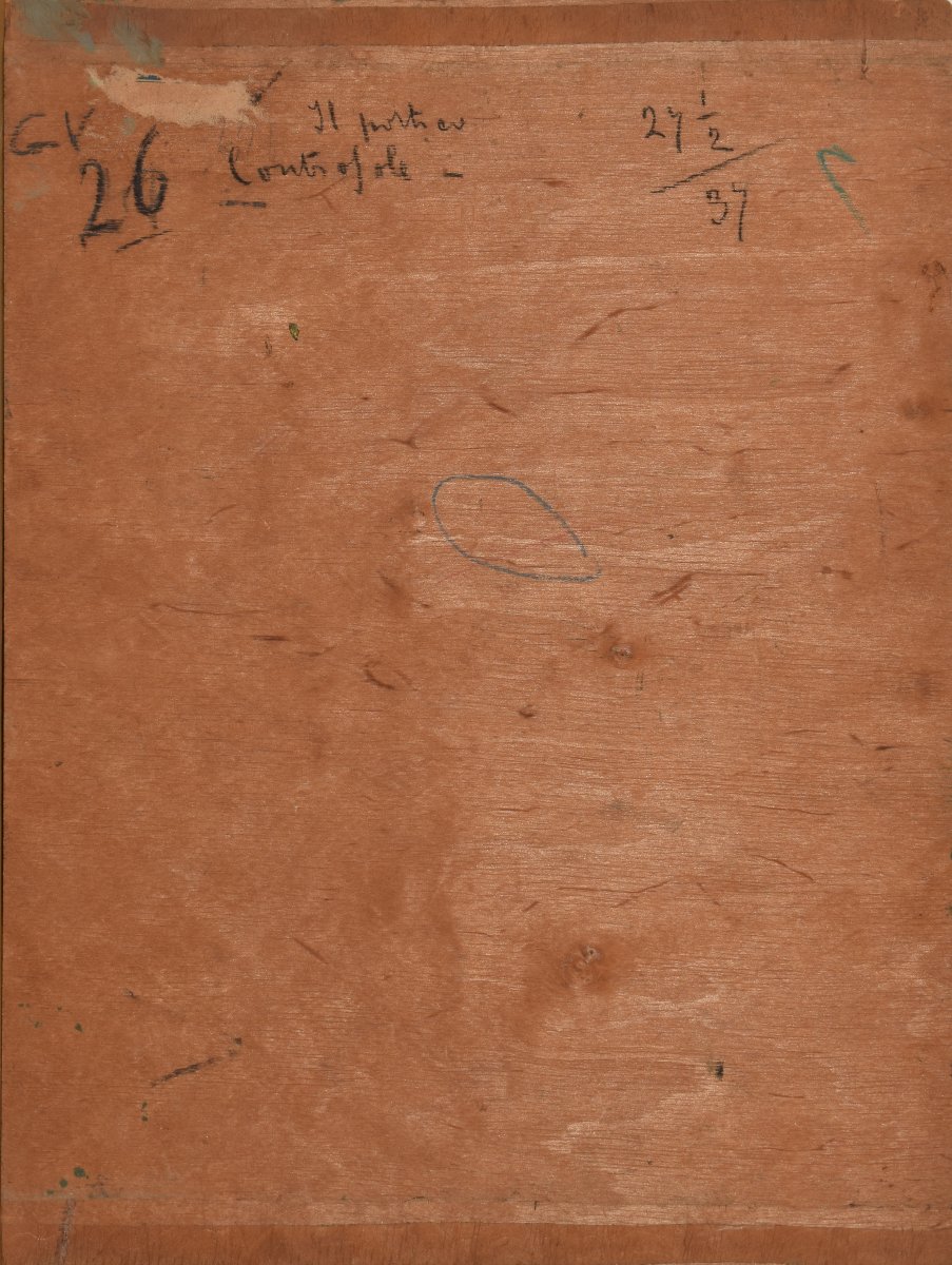 Emma Ciardi (Venezia 1879 – 1933), Il portico controsole-photo-2