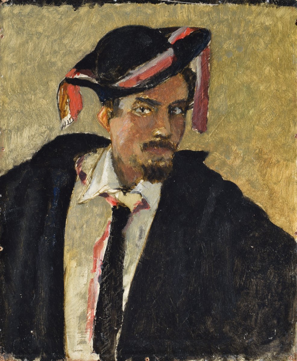  Lino Bianchi Barriviera (Montebelluna 1906 – Roma 1985), Autoritratto