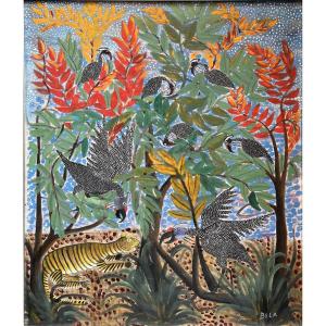 Bela Sara (Congo 1920 – 1968),  Animali della giungla