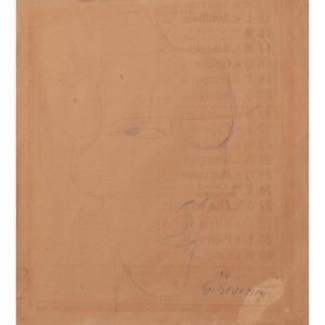 Gino Severini (Cortona 1883 – Parigi 1966), Autoritratto