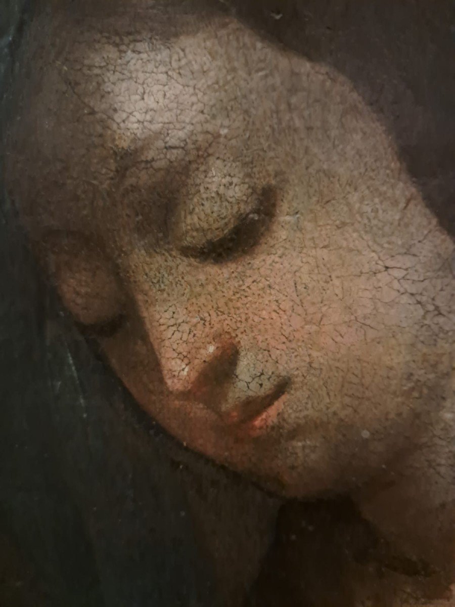 Madonna del ‘700 – Olio su tela-photo-2