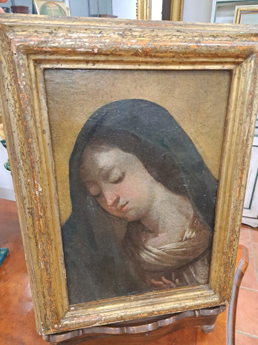 Madonna del ‘700 – Olio su tela-photo-2
