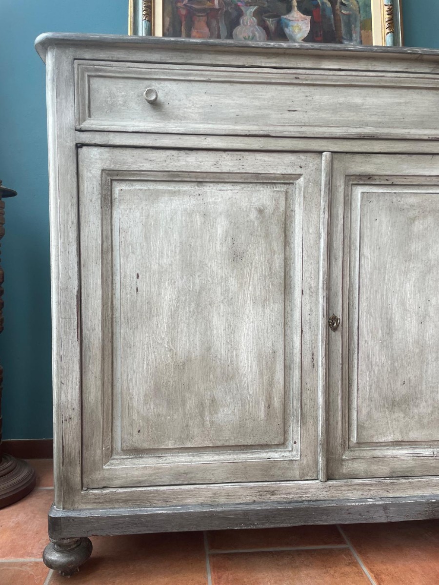 Credenza  laccata dell'Ottocento toscana-photo-2