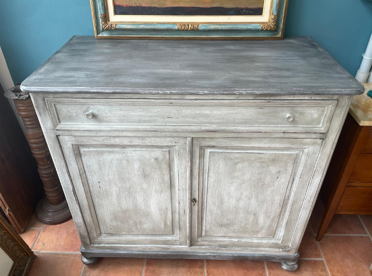 Credenza  laccata dell'Ottocento toscana-photo-6