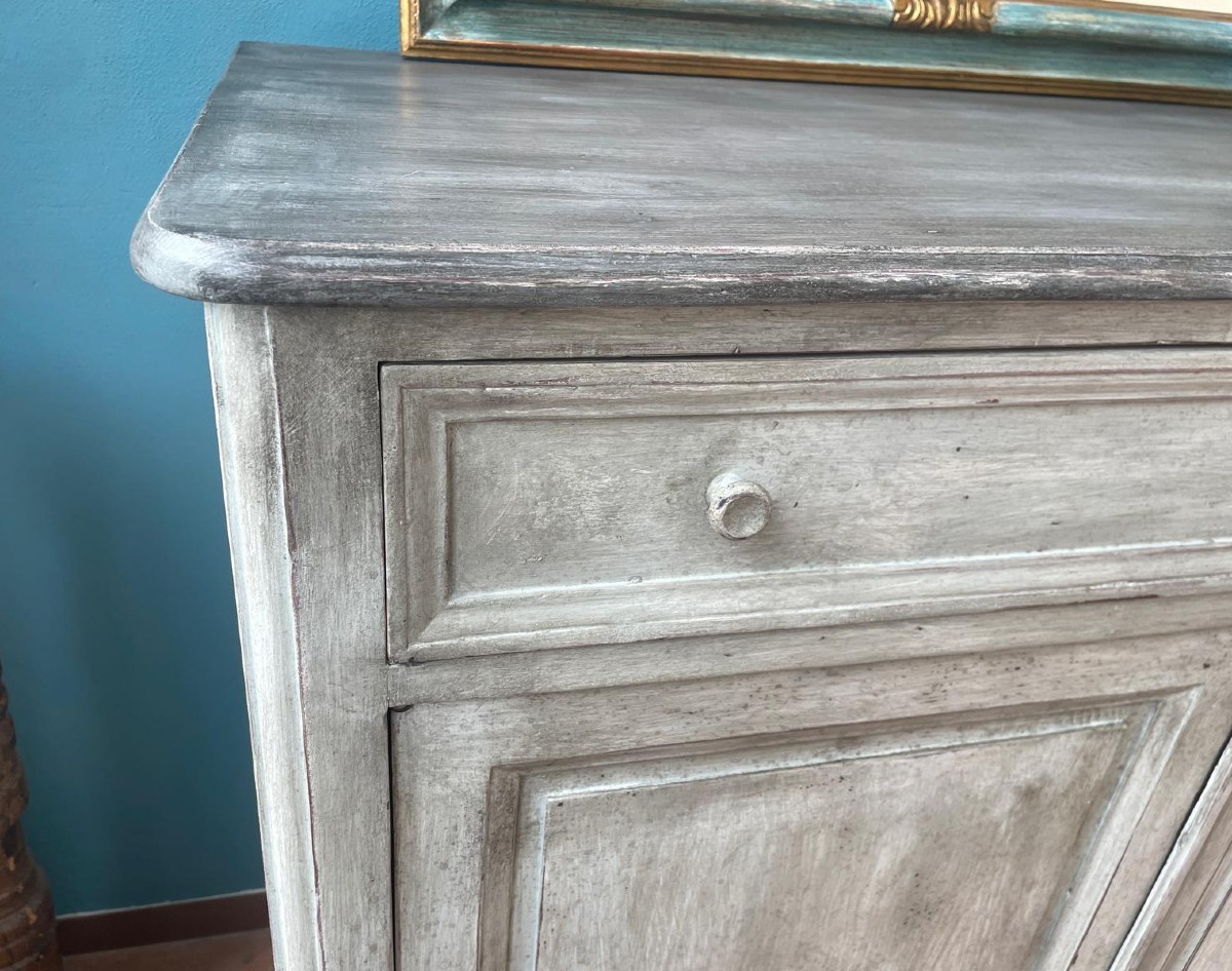 Credenza  laccata dell'Ottocento toscana-photo-8