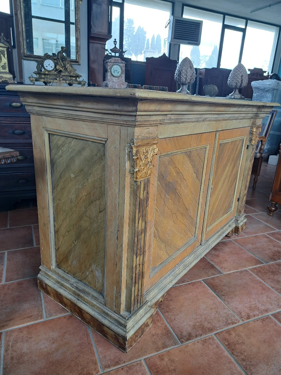 Credenza laccata del '700 toscana-photo-2
