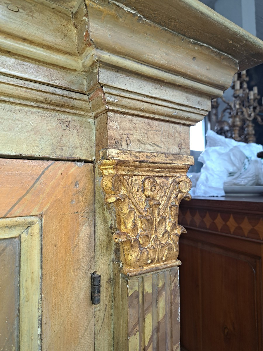Credenza laccata del '700 toscana-photo-4