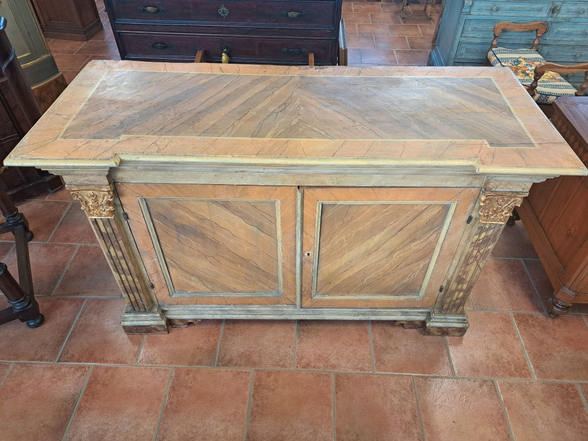 Credenza laccata del '700 toscana-photo-1