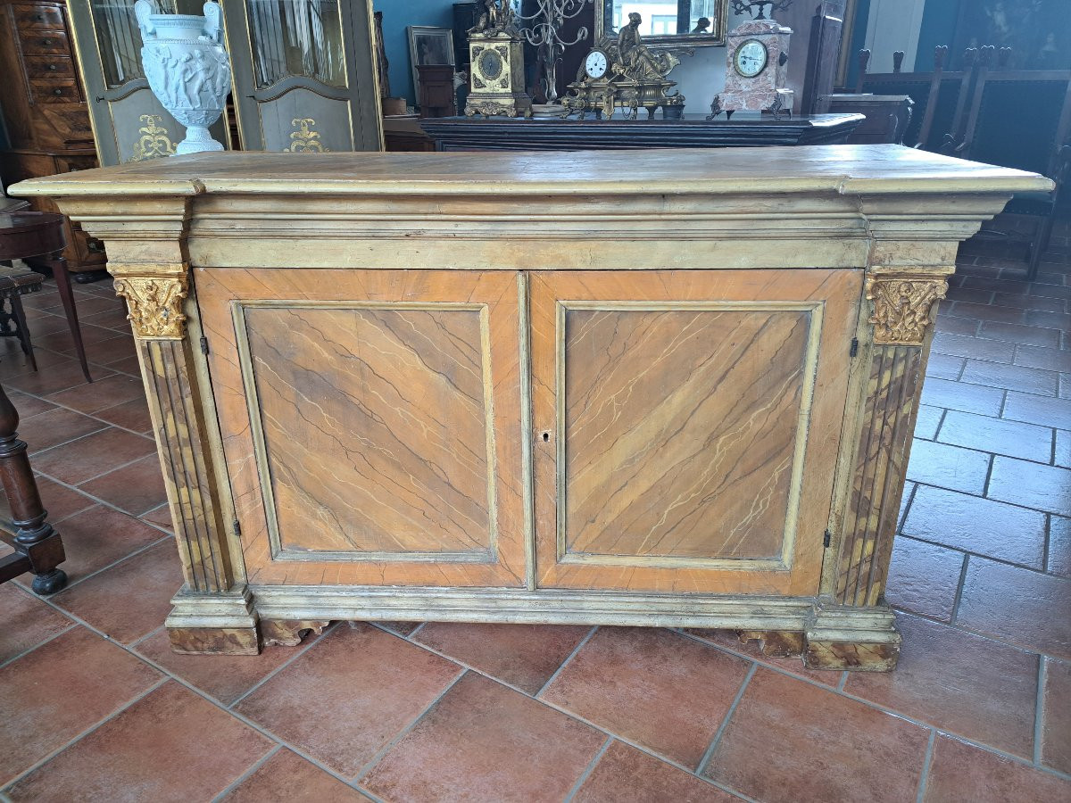 Credenza laccata del '700 toscana-photo-6