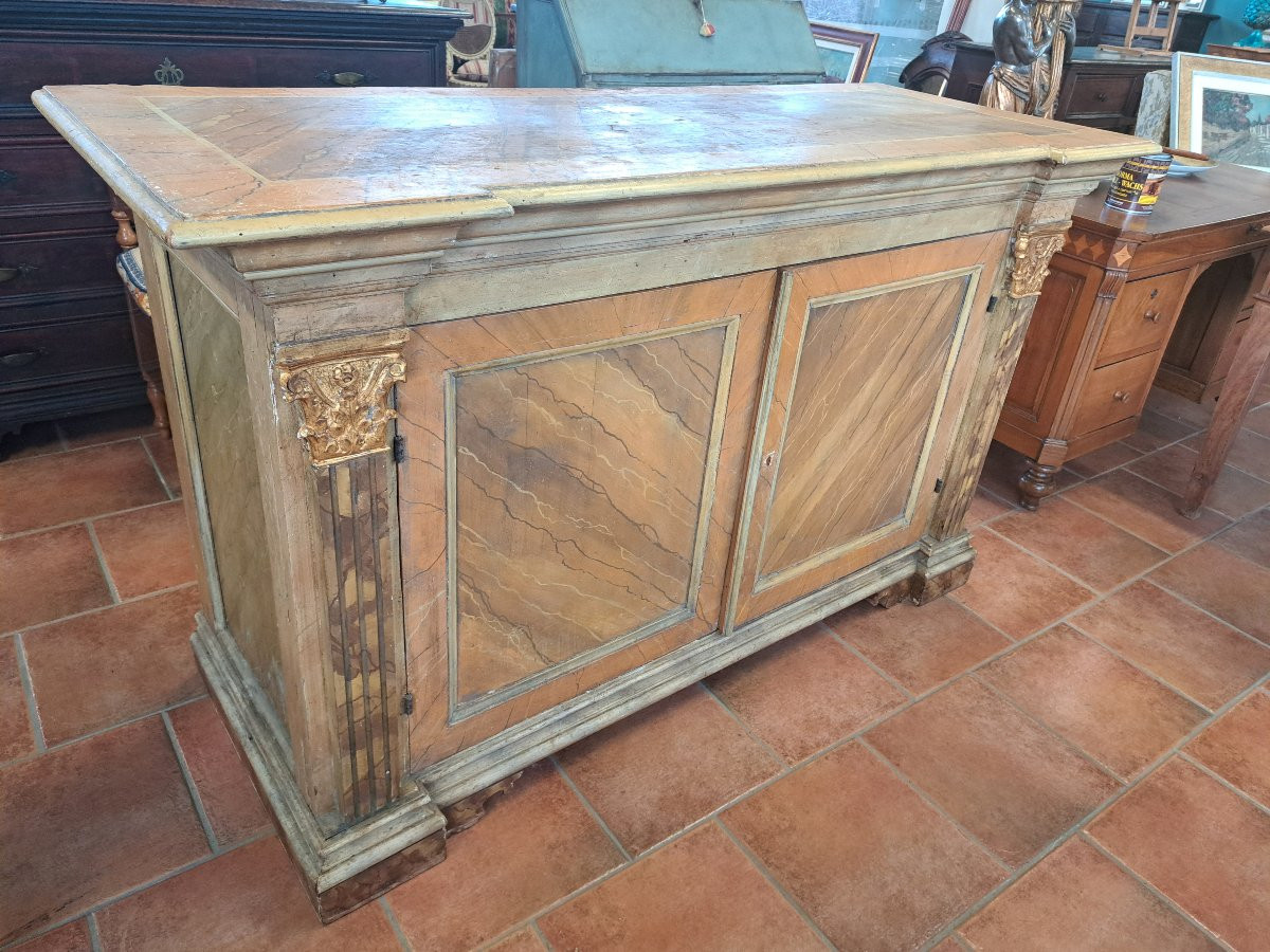 Credenza laccata del '700 toscana-photo-8