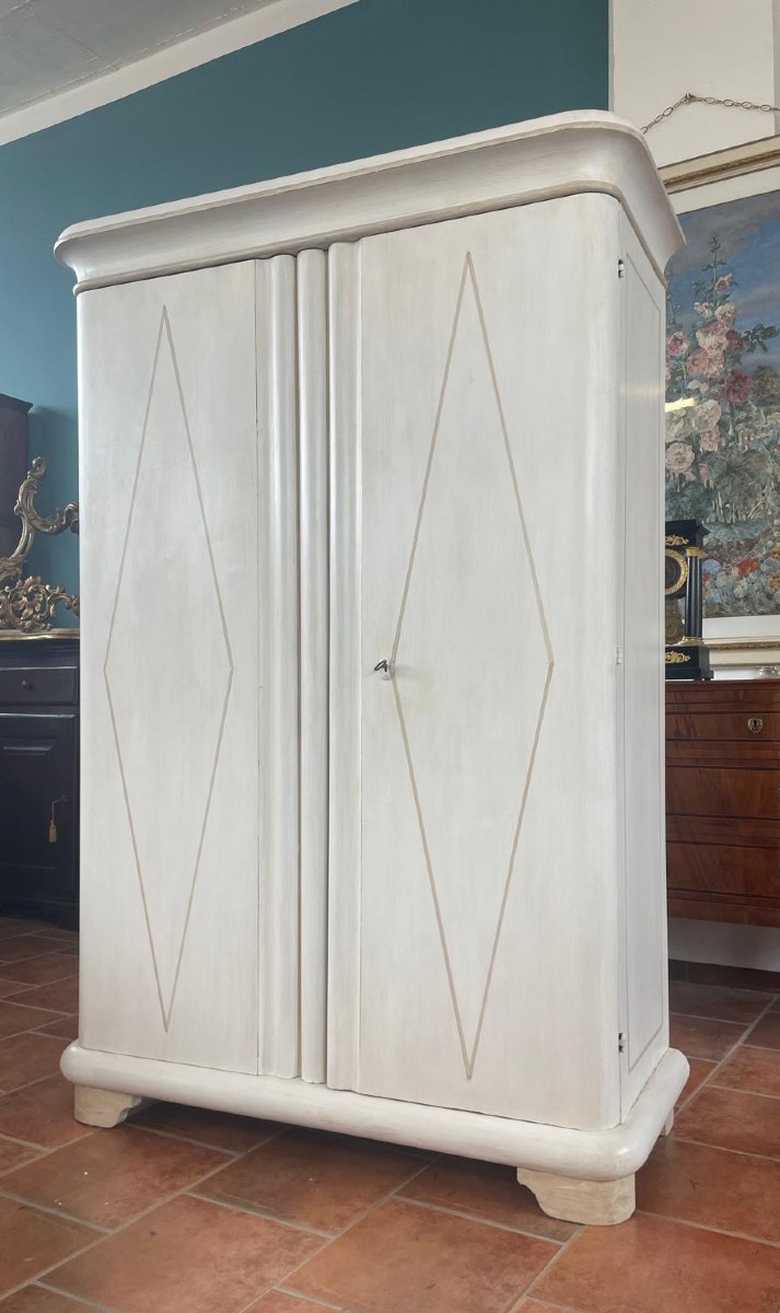 Armadio laccato a 2 porte-photo-3