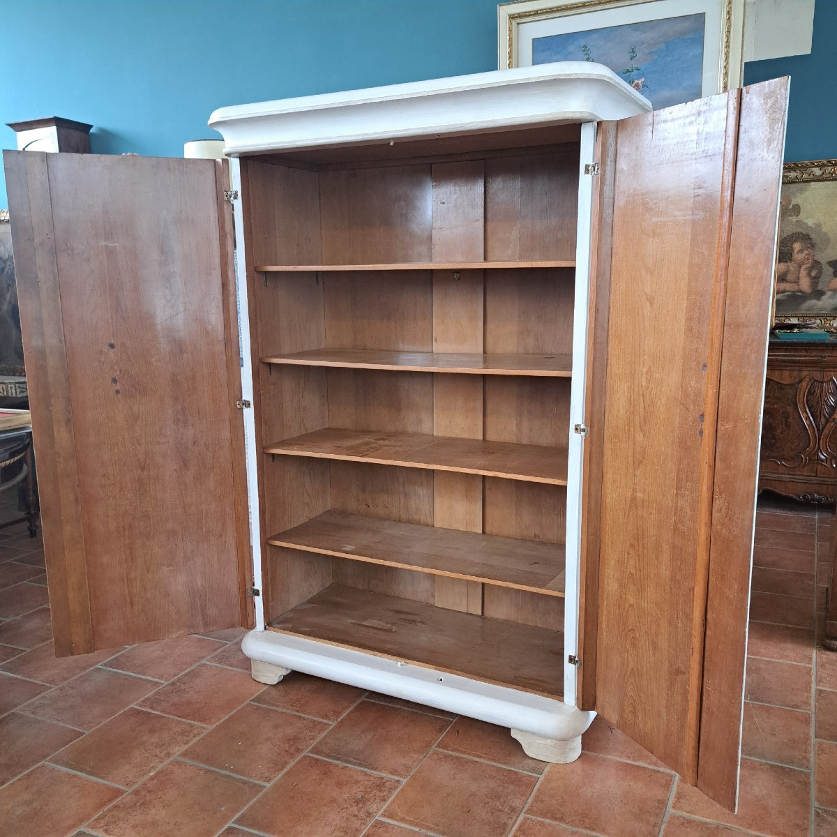 Armadio laccato a 2 porte-photo-2