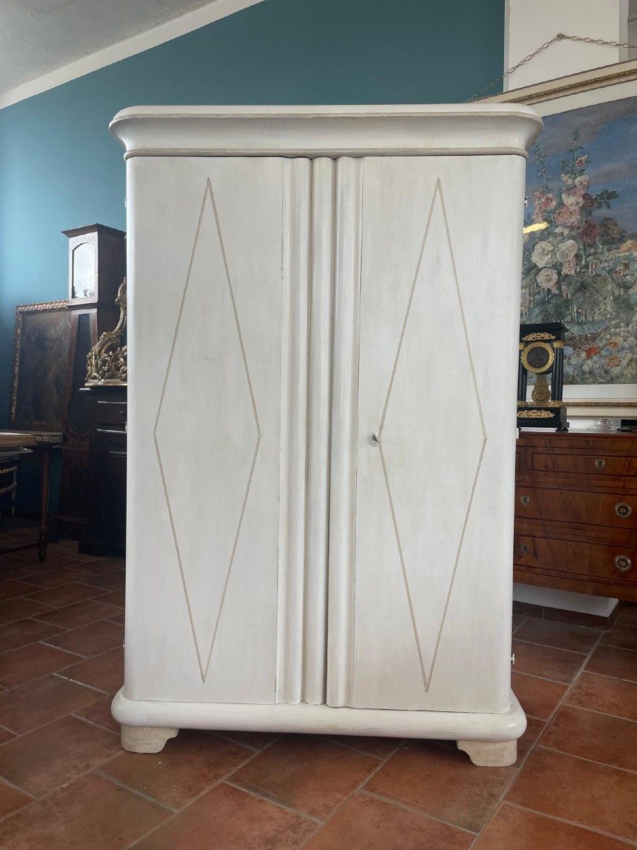 Armadio laccato a 2 porte-photo-4